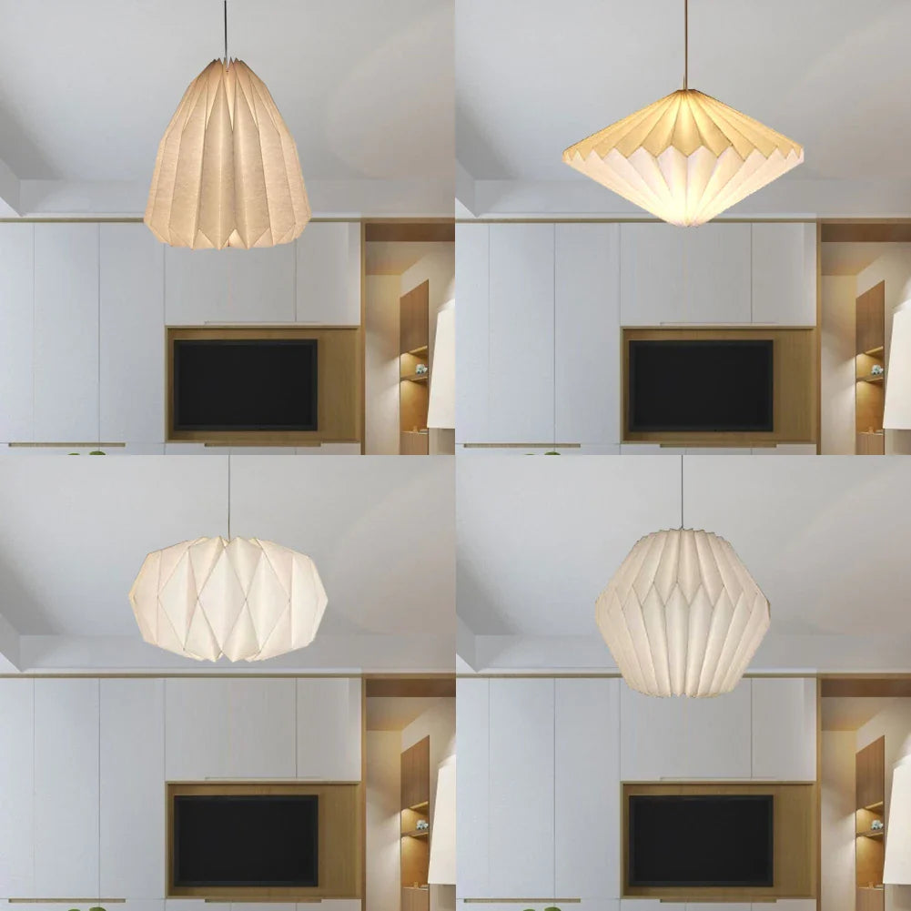 Lustre En Papier Origami