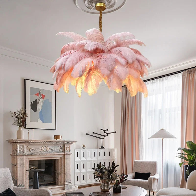 Lustre Plume Rose