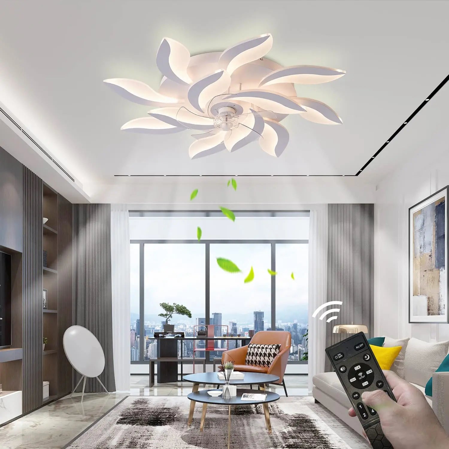 Lustre Ventilateur Design