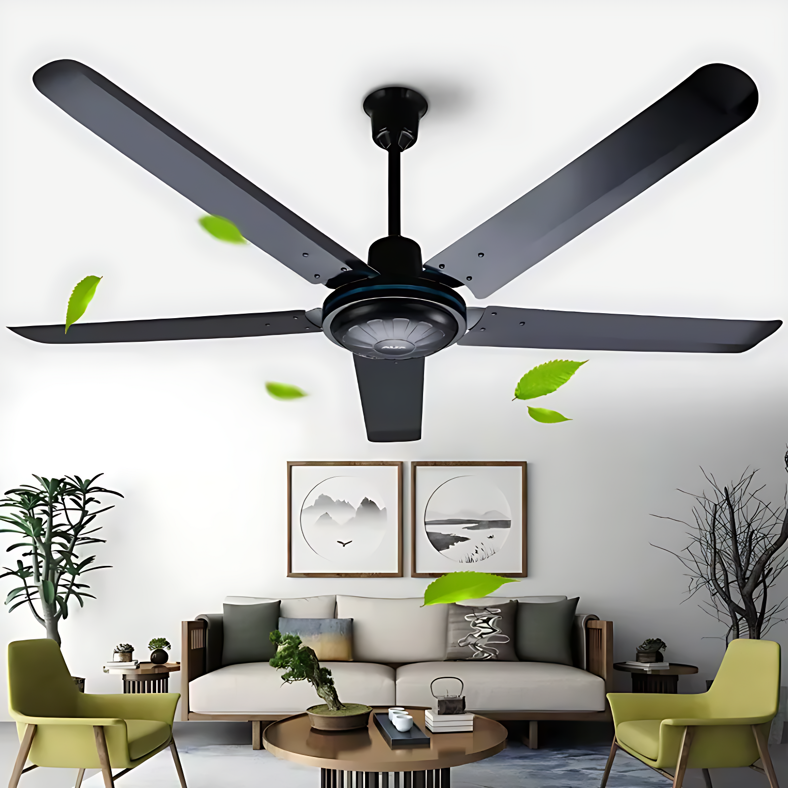 Lustre Ventilateur Industriel