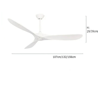 Lustre Ventilateur Bois
