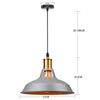 Lustre Couloir Industriel