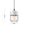 Lustre Bois Et Verre
