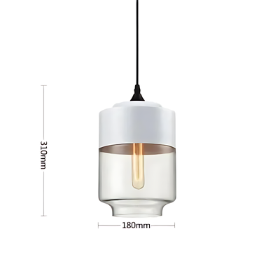 Lustre Bois Et Verre
