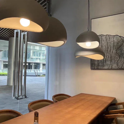 Lustre Platre Blanc