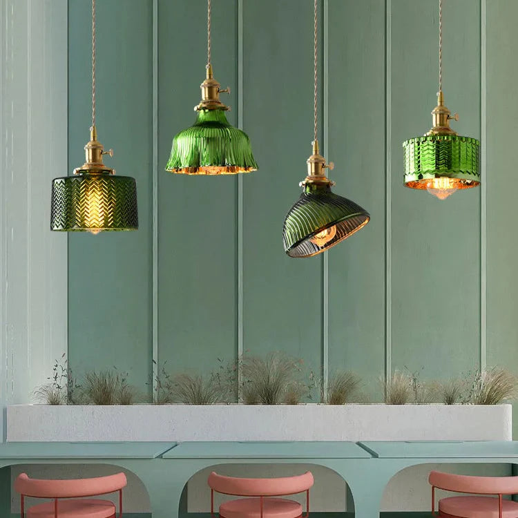 Lustre Design En Verre