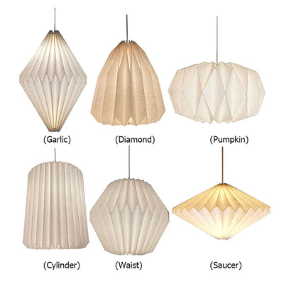 Lustre En Papier Origami