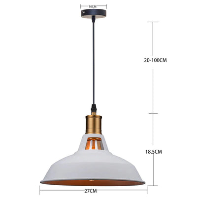 Lustre Couloir Industriel