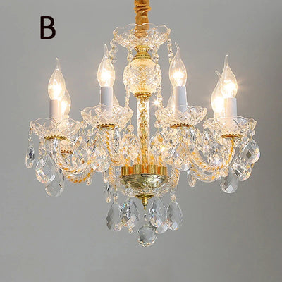 Lustre Ancien Doré