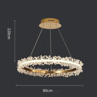 Lustre Cristal Moderne