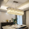 Lustre Cristal Rectangulaire