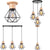 Lustre Suspension Bois Et Métal