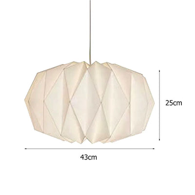 Lustre En Papier Origami