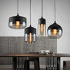 Lustre Bois Et Verre