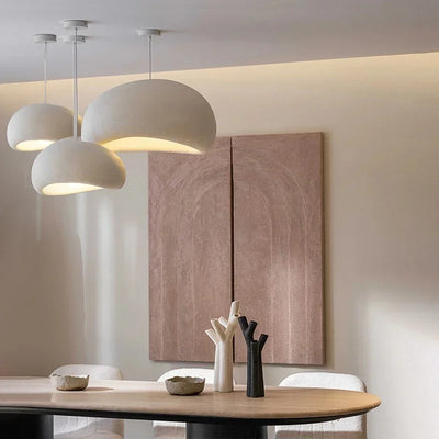 Lustre Platre Blanc