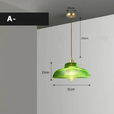 Lustre Laiton Verre