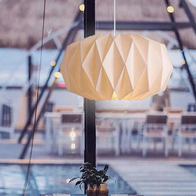 Lustre En Papier Origami