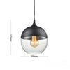 Lustre Bois Et Verre