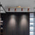 Lustre Bois Laiton