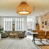 Lustre Suspension Bambou