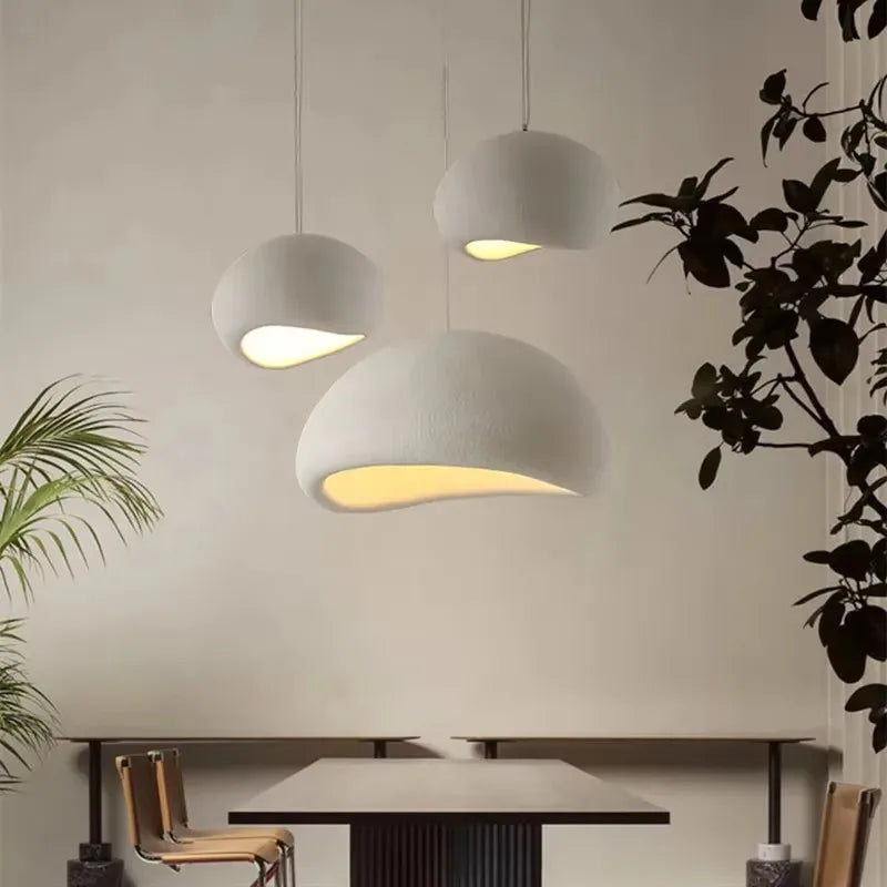 Lustre Suspension Blanc