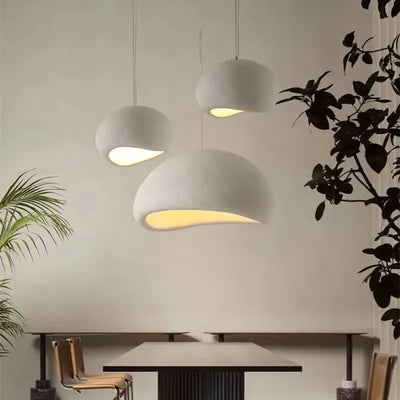 Lustre Suspension Blanc