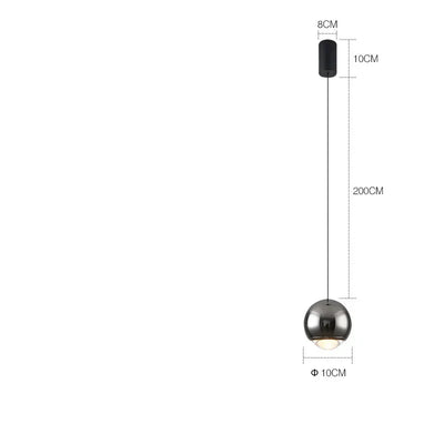 Lustre Suspension Gris