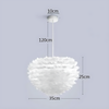 Lustre Blanc Plume