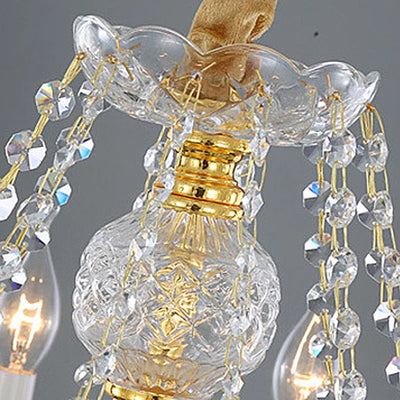 Lustre Ancien Doré