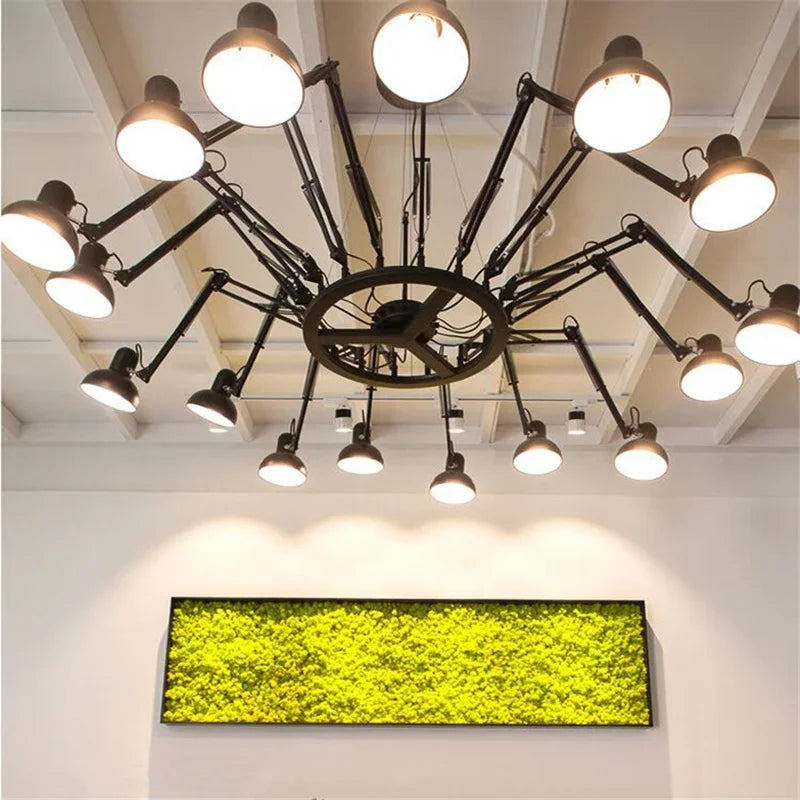 Lustre Araignée Industriel