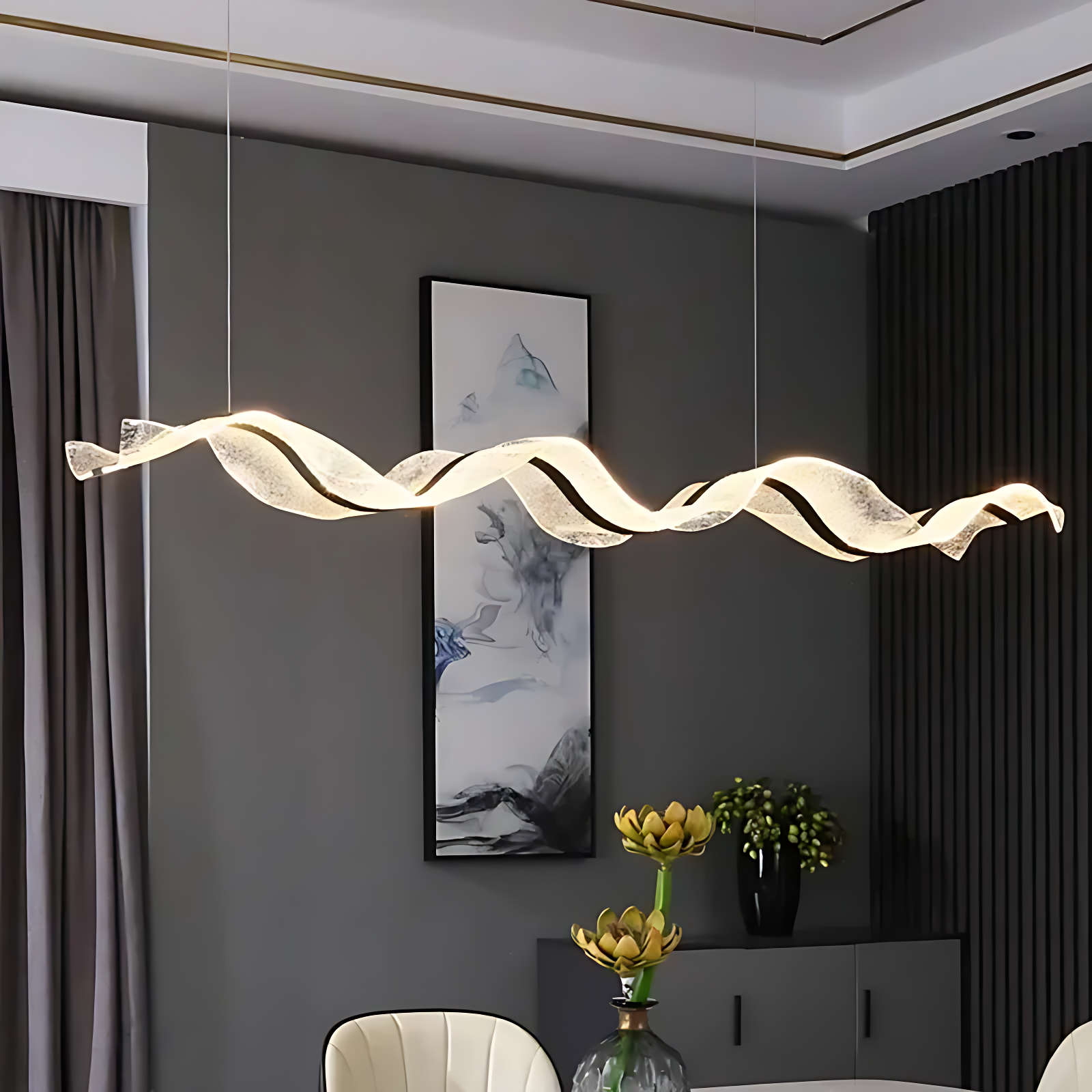 Lustre Long Design