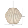 Lustre En Papier Origami