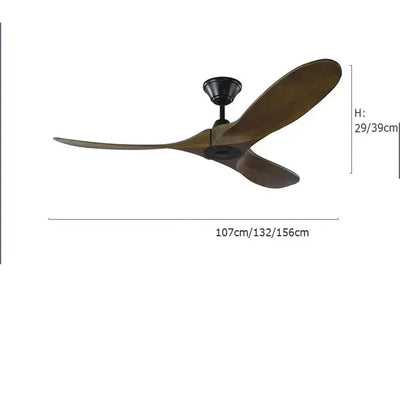 Lustre Ventilateur Bois