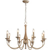 Lustre Suspension Bois