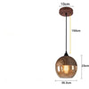 Lustre Bois Et Verre