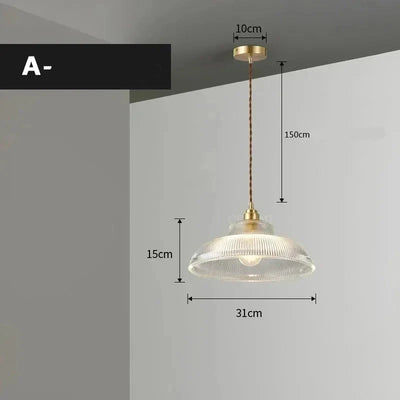 Lustre Laiton Verre