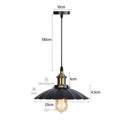 Lustre Suspension Rétro