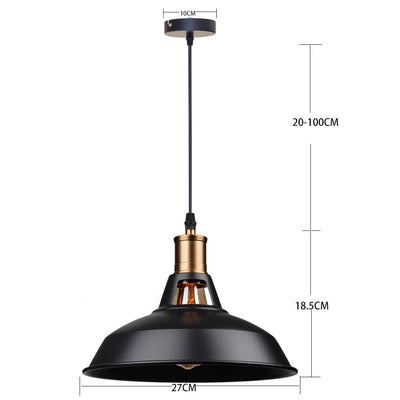 Lustre Couloir Industriel