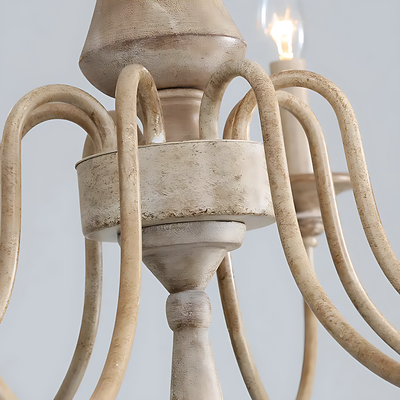 Lustre Suspension Bois