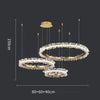 Lustre Cristal Moderne