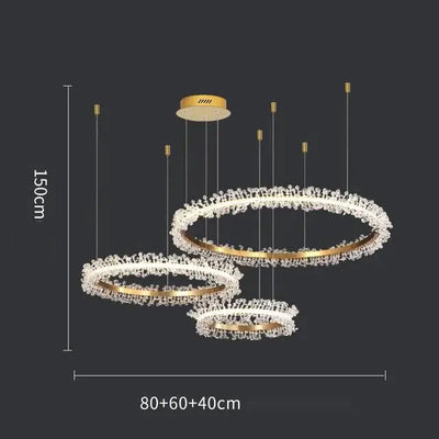 Lustre Cristal Moderne