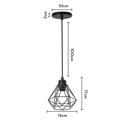 Lustre Suspension Noir