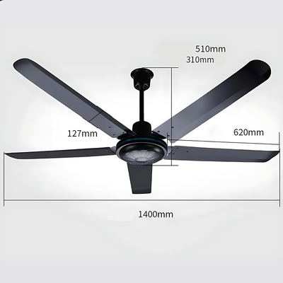 Lustre Ventilateur Industriel