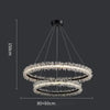 Lustre Cristal Moderne