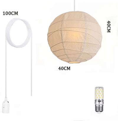 Lustre Boule En Papier