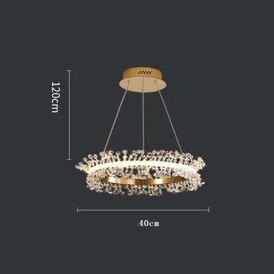 Lustre Cristal Moderne
