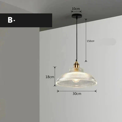 Lustre Laiton Verre