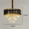 Lustre Cristal Noir