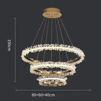Lustre Cristal Moderne
