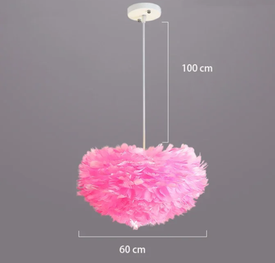Lustre Suspension En Plumes